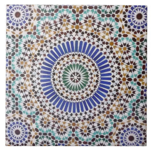 Keramiskt plattor - Antique Moroccan Stil Kakelplatta