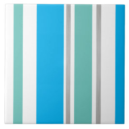 Keramiskt plattor - Coola Blue Silver Split Kakelplatta