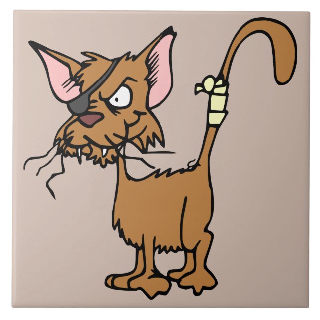 keramiskt plattor för alley-katt kakelplatta (Framsidan)