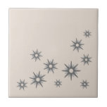 Keramiskt plattor från Silver i mitten av århundra Kakelplatta<br><div class="desc">Modern,  inspirerad design i mitten av århundradet med vintage retro silver startar i en ekologisk design med en lätt bakgrund med ben-färgad. Enkel,  ren modern design.</div>