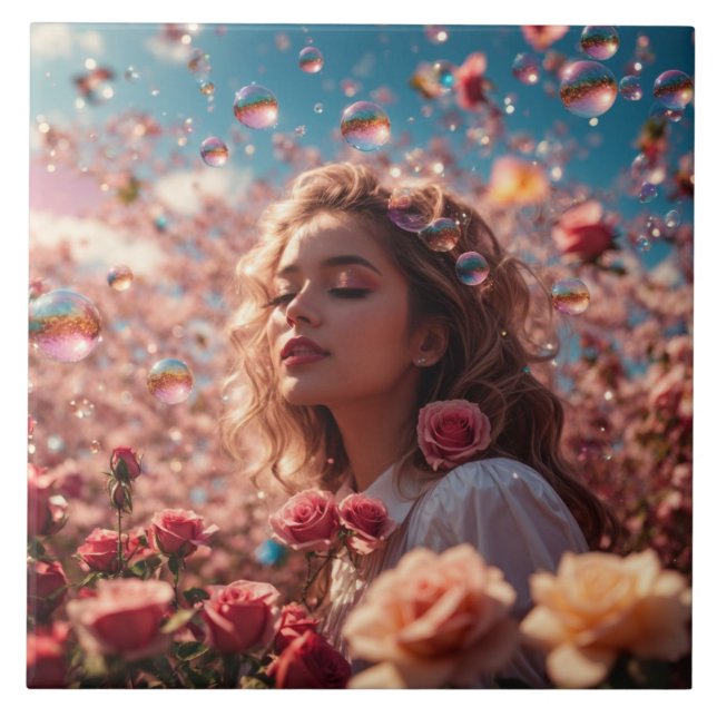 Keramiskt plattor kakelplatta (Framsidan)