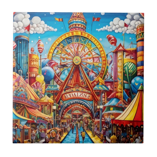 Keramiskt plattor kakelplatta (Framsidan)