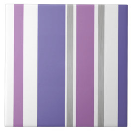 Keramiskt plattor - Lilac med Silver delad Kakelplatta