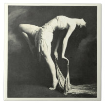 Keramiskt plattor med Vintage Dancer