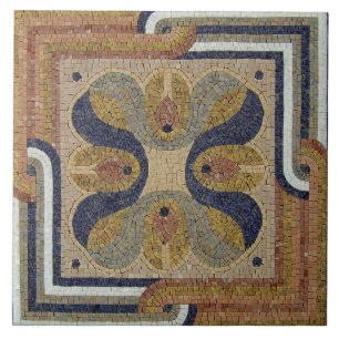Keramiskt plattor - Medelhavet Mosaic Mönster Kakelplatta