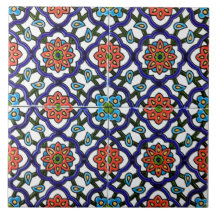 Keramiskt plattor - Persian Stil Colorful Wall Til