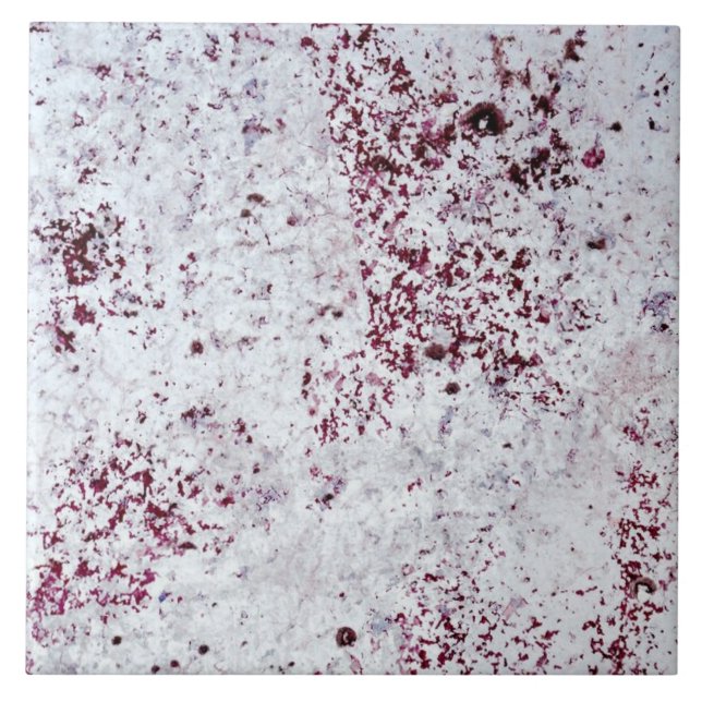 Keramiskt plattor - skadad färg påverkar Red Vin Kakelplatta (Framsidan)