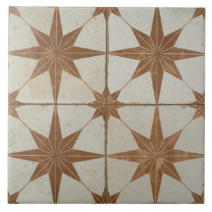 Keramiskt plattor - Star Burst Beige Kakelplatta