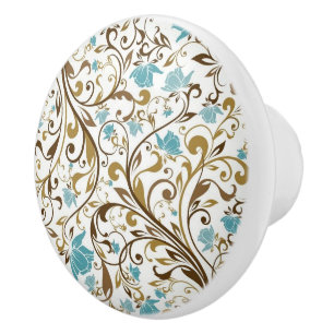 Keramiskt skåp knopp