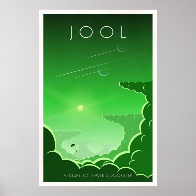 Kerbal Space Program Jool Poster (Framsidan)