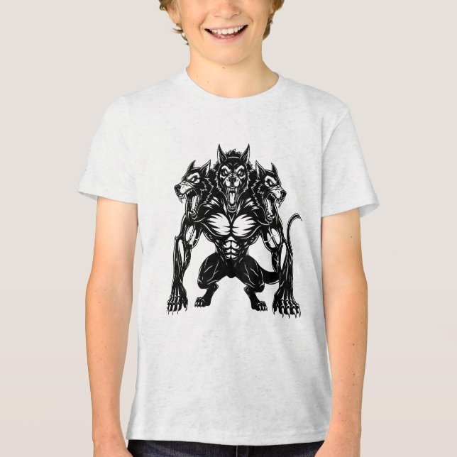 Kerberos hundar t shirt (Framsida)