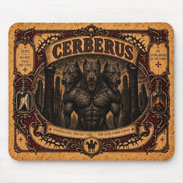 Kerberus, Vintage Cirkusmonster Musmatta (Framsidan)