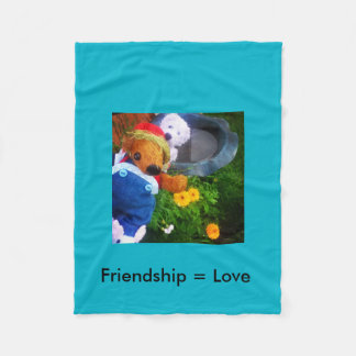 Ker'D och deeOHgeeullfilt Fleecefilt