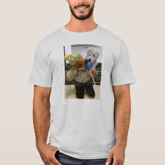 Ker'Dunkedunk och deeOHgee som delar en lolly Tee Shirt