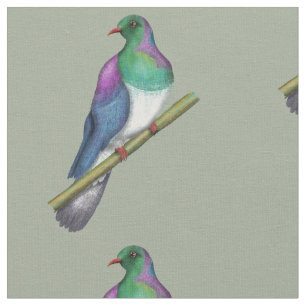 Kereru Wood dueon Tyg