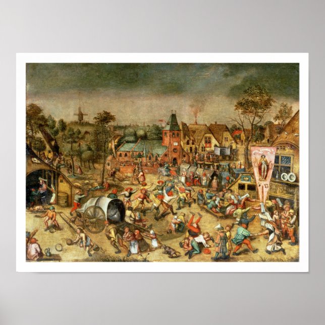 Kermesse of the Feast of St. George Poster (Framsidan)