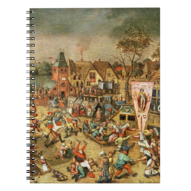 Kermessen av festmåltiden av St George Anteckningsbok (Framsidan)