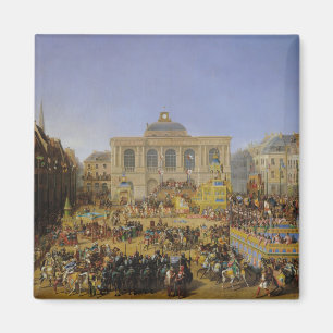 Kermessen på Sanktt-Omer i 1846 Magnet