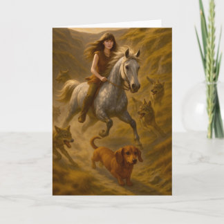 Kermie, Nellie och Charlie rider i lederna Kort