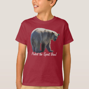 Kermode Bear Wildlife Supporter Apparel T Shirt