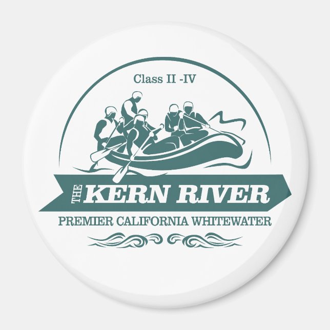 Kern River (omarbetning 2) Magnet (Framsidan)