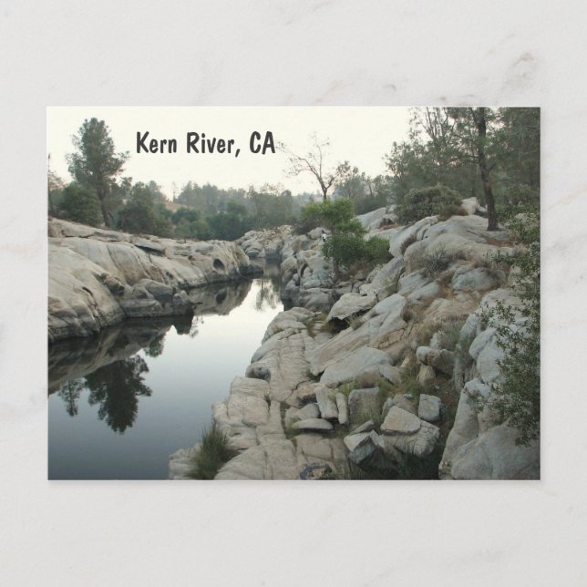 Kern River Postcard! Vykort (Framsida)