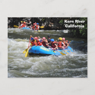 Kern River White Vatten-vykort! Vykort