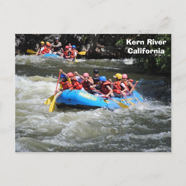 Kern River White Vatten-vykort! Vykort (Framsida)