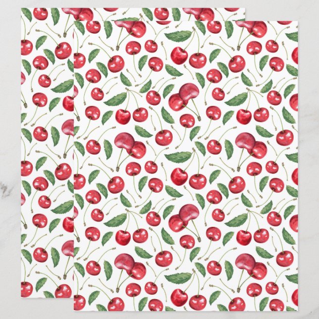 Kernels Scrapbookpapper (Fram/baksida)