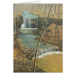 KERNENS FALLS AUTUMN HÄLSNINGSKORT