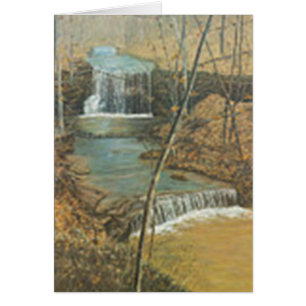 KERNENS FALLS AUTUMN HÄLSNINGSKORT