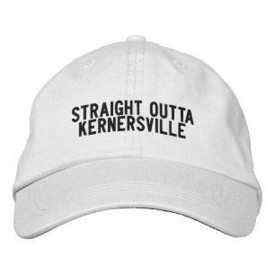 Kernersville North Carolina Hat Broderad Keps