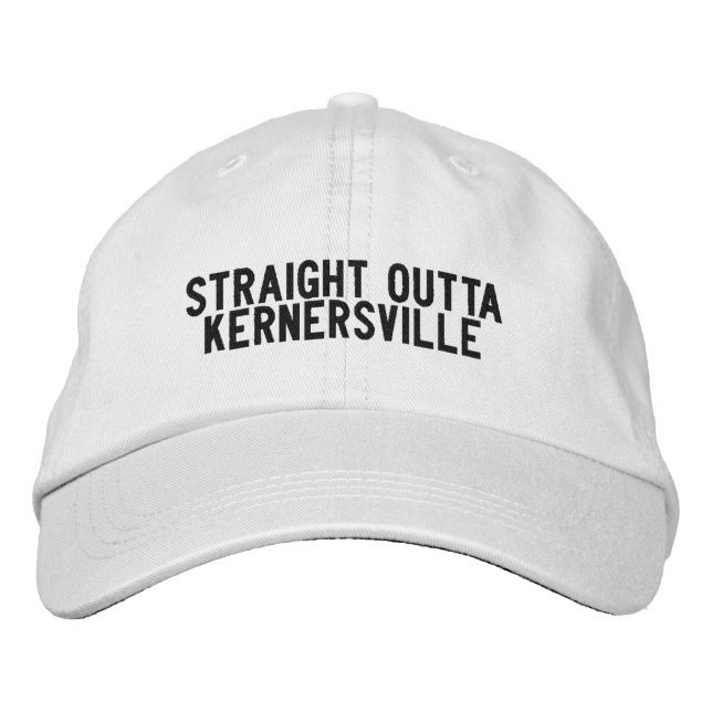 Kernersville North Carolina Hat Broderad Keps (Framsida)