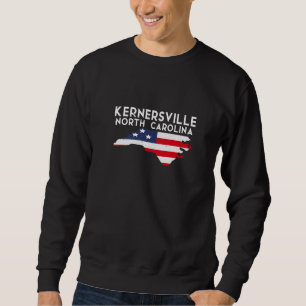 Kernersville North Carolina USA Stat Amerika Resa Lång Ärmad Tröja