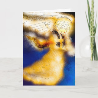 Kernow ängeljulkort helgkort