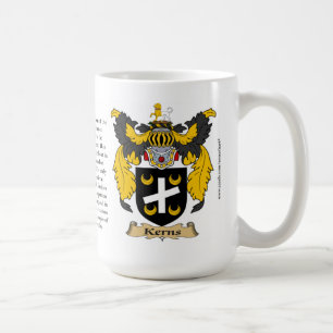 Kerns namnger, ursprung, det menande och kaffemugg