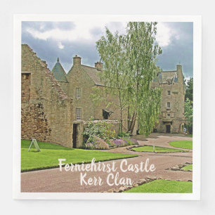 Kerr Klans Scottish Ferniehirst Castle Photo Pappersservett