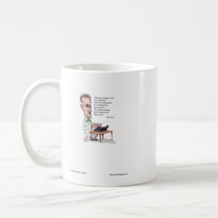 Kerr/London James Joyce & Engelska är tortyr Citat Kaffemugg