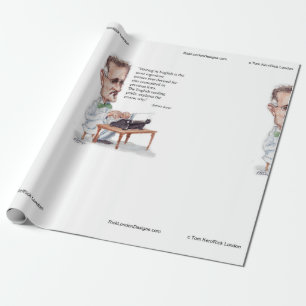 Kerr/London James Joyce & Engelska är tortyr Citat Presentpapper