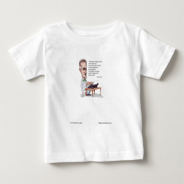 Kerr/London James Joyce & English Is Ttortyrocote T Shirt (Framsida)