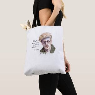 Kerr/London James Joyce & "Gud talade" Citat Tygkasse