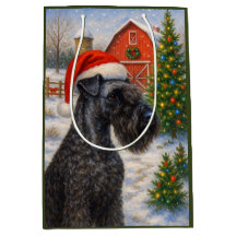 Kerry Blue Terrier Julkort
