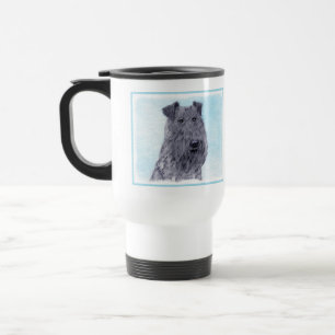 Kerry Blue Terrier Painting Cute Original Hund Art Resemugg
