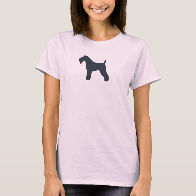 Kerry Blue Terrier Tee Shirt (Framsida)