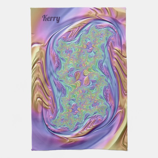 KERRY ~ Sumpous Mönster ~ ORIGINAL Design ~ Kökshandduk (Vertikal)