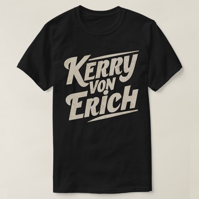 Kerry Von Erich TShirt T Shirt (Design framsida)