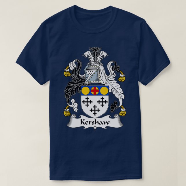 Kershaw Jackar av Arm Family Crest T Shirt (Design framsida)