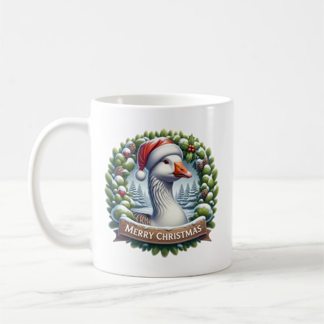 Kerst Gans Kaffemugg (Vänster)