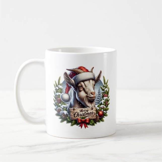 Kerst Geit Kaffemugg (Vänster)