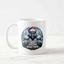 Kerst Gorilla Kaffemugg